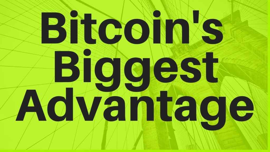 Bitcoin's Biggest Advantage (Why Altcoins Can't Compete)