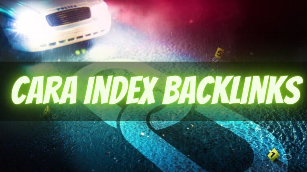 Cara Index backlink Dengan Blogspot