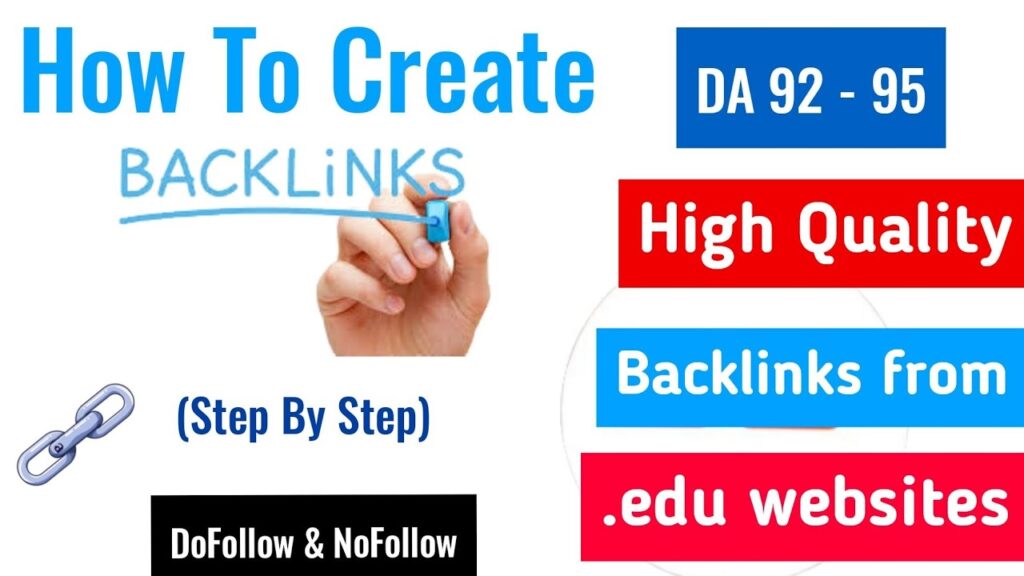 Dofollow Backlinks in 2020 | Unlimited High Quality Backlinks from .edu & .gov site ||