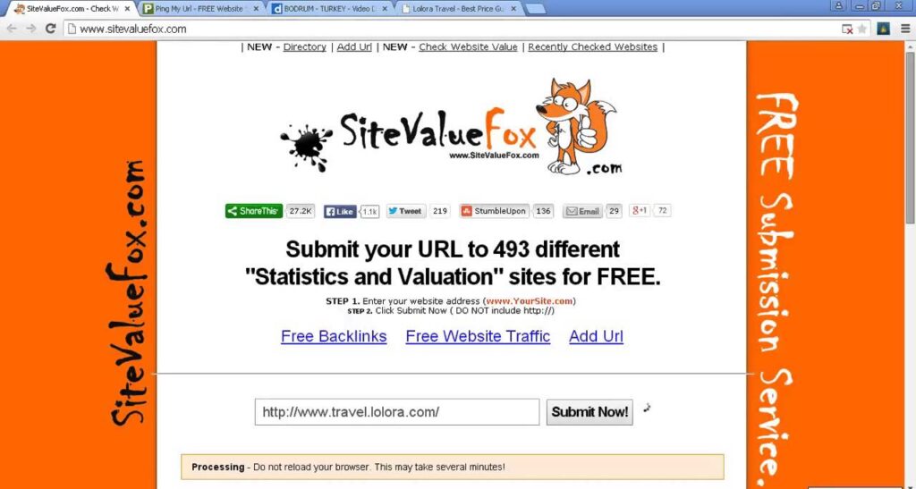 Get 2000 backlinks for free