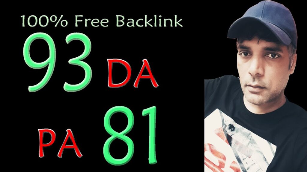 High DA 93 PA 81 Guaranteed 100 Free High Authority SEO Backlinks
