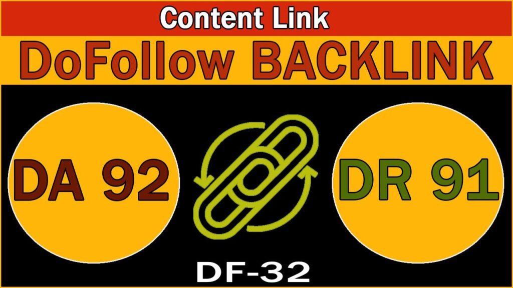 High Domain Authority Dofollow Backlink | DA 92 | DR 91