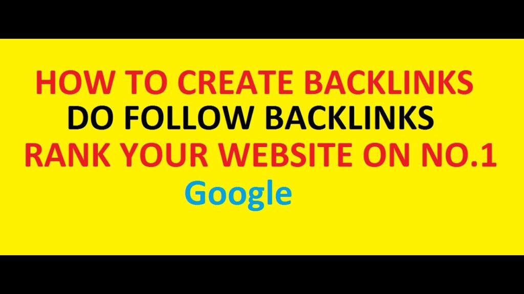 How To Create Backlinks | My Best Method