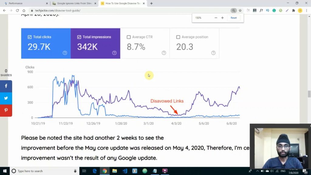 How To Properly Disavow Backlinks [Case-Study]