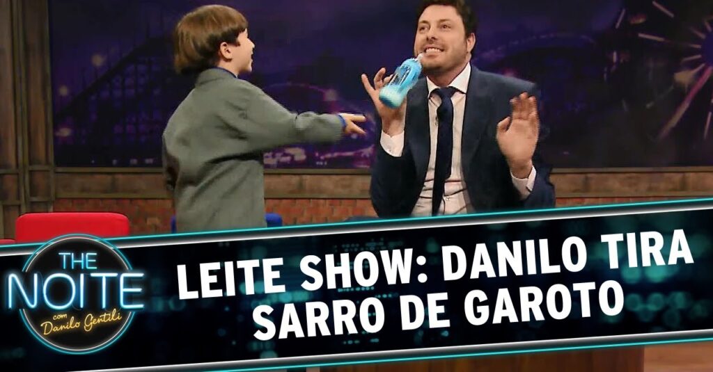 Leite Show: Danilo tira sarro de menino que toma mamadeira