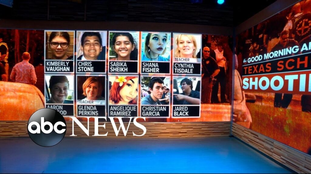 Memorial services underway for Texas high school victims