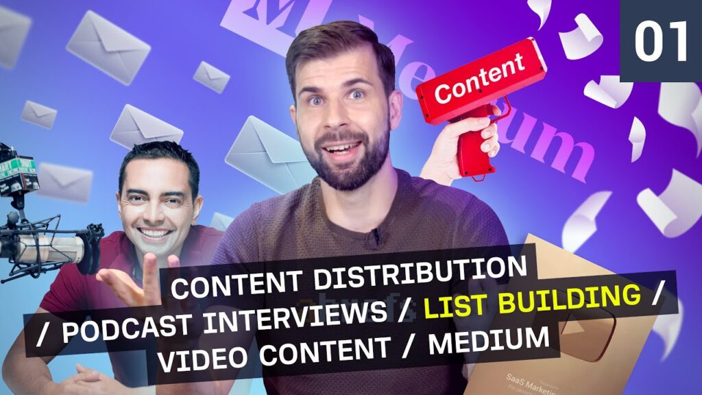 Our content distribution strategy // Why new YouTube channel? / List Building ideology / Medium