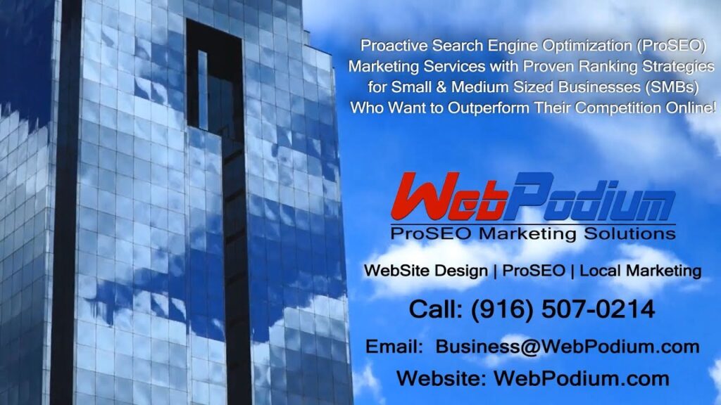 ProSEO Marketing Solutions by WebPodium, Inc. | Local SEO & Marketing | Carlsbad, CA