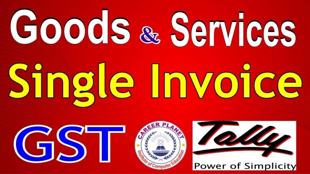 Tally ERP 9-Sold Goods and Services in Single Sales Invoice under GST Part-50|Learn Tally for GST