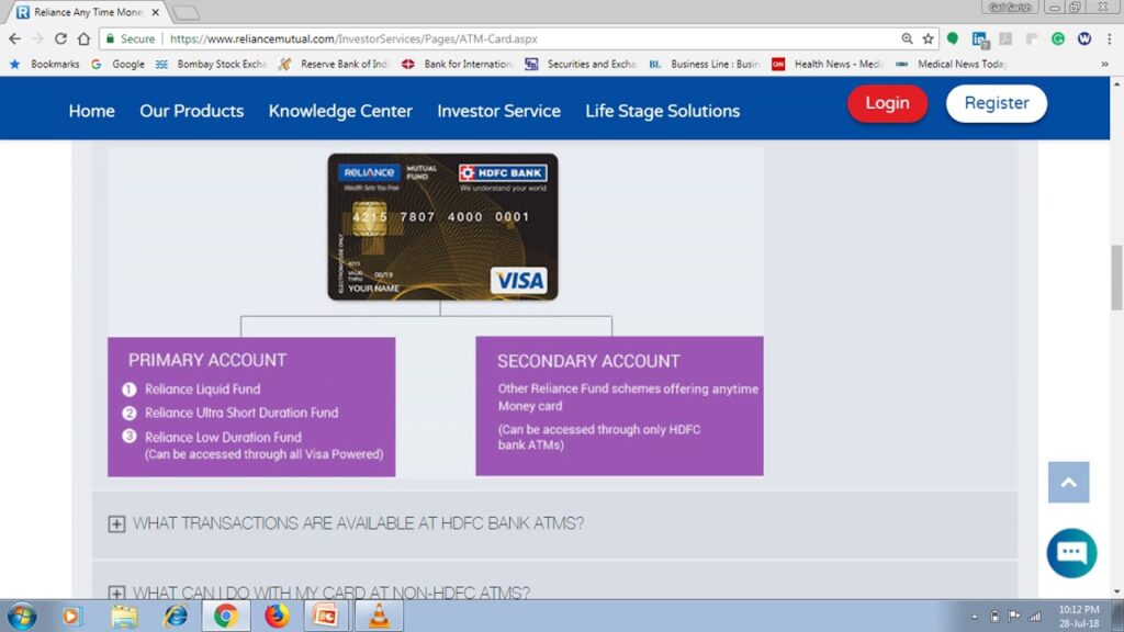 Telugu: MF Investments with an ATM Card  ఒక ఎటిఎమ్ కార్డ్తో MF పెట్టుబడులు