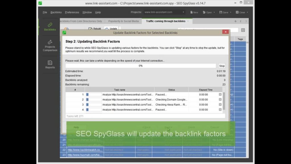 25. Integrate SEO SpyGlass with Google Analytics