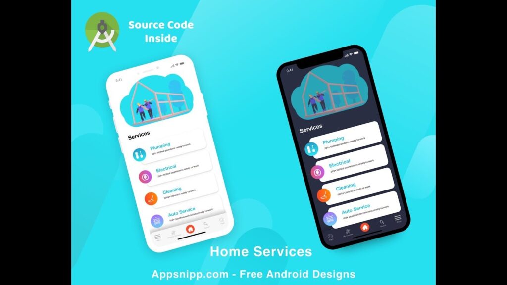 Android Services App with full source code - appsnipp