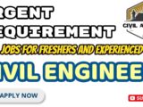 Civil engineering jobs for Freshers and Experienced in all over india | Civil at home