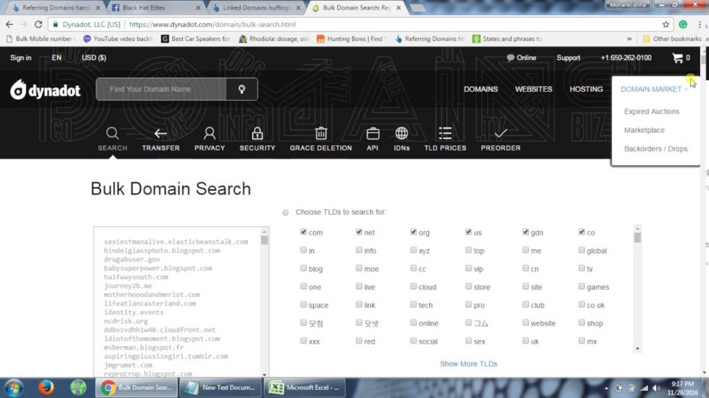 Finding Expired Domains with Authority Backlinks