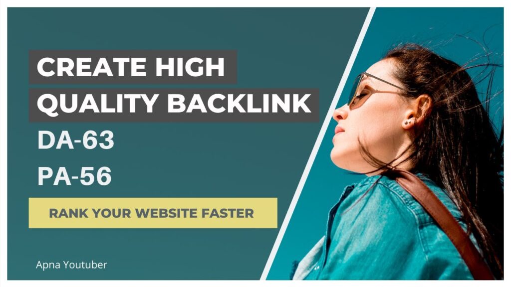 Get Backlink for your Website for free and Rank up fast your Website in Hindi | Apna Youtuber