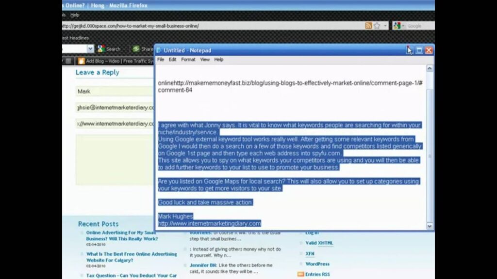 How To Create Backlinks Using Blog Comments