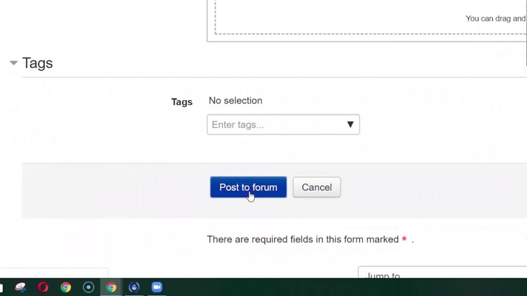How to reply to Discussion forum in moodle (Student)
