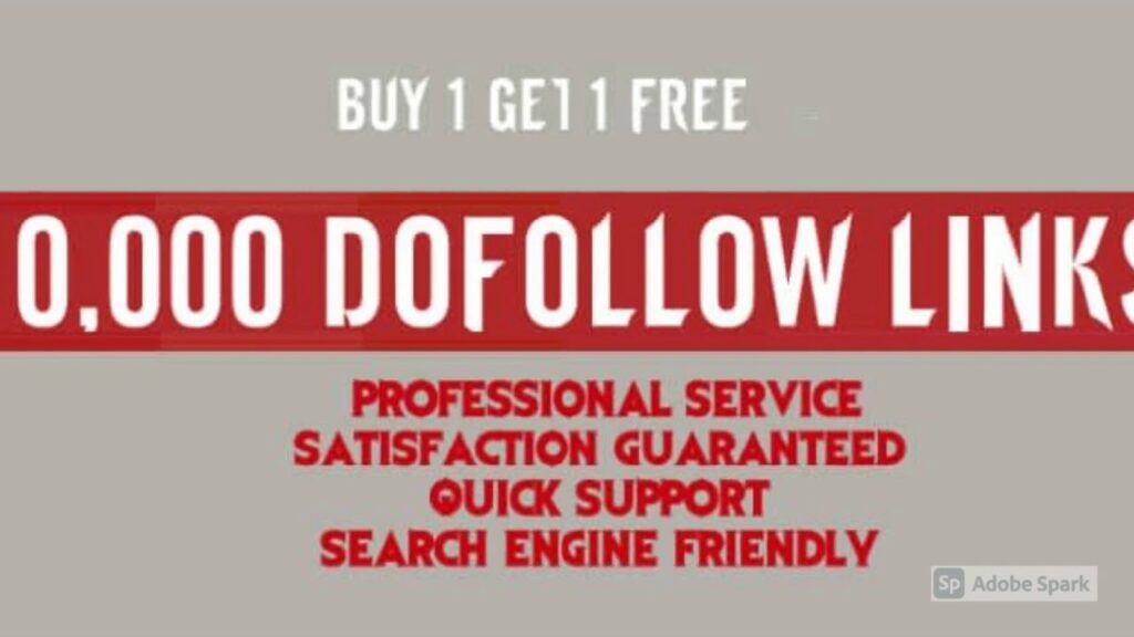 I will create 10,000 dofollow seo backlinks
