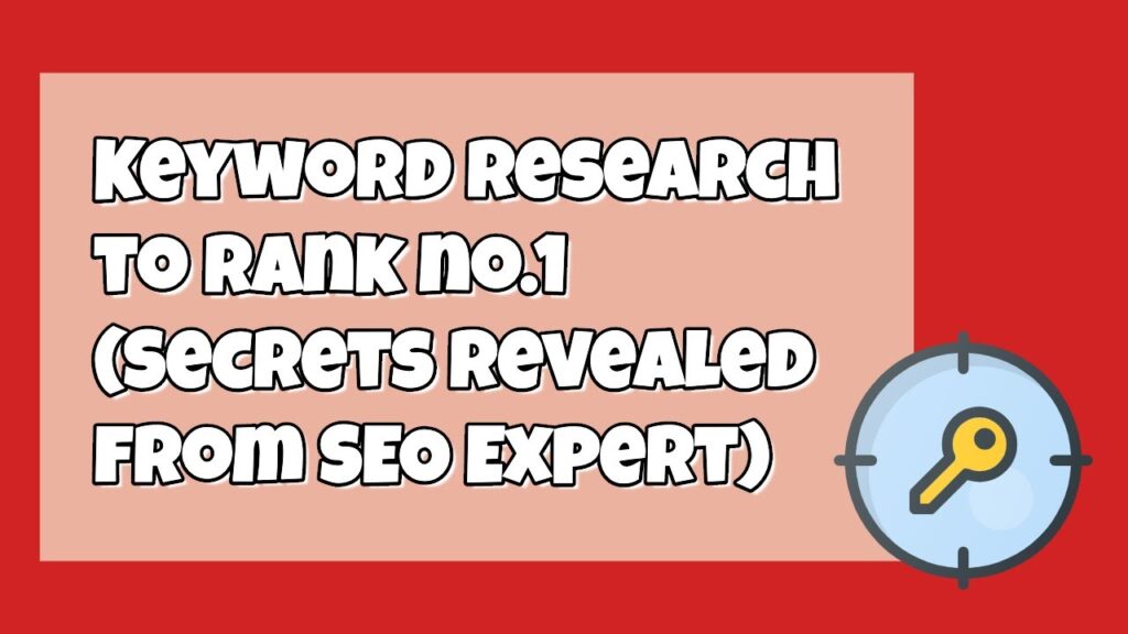 Keyword Research for SEO (Secrets Revealed from SEO Expert) in 2020