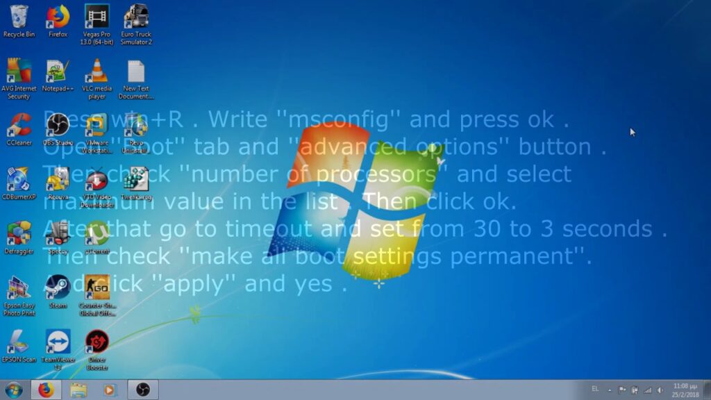 Make windows 7 faster . Complete Guide