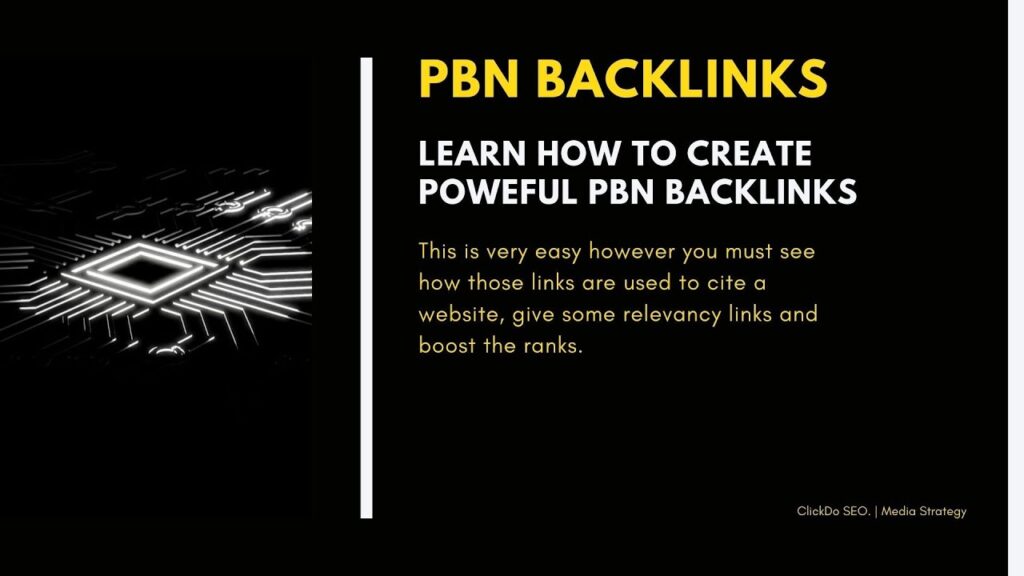 PBN Backlinks: How To Create Powerful PBN Backlinks Step by Step And Rank #1 on Google
