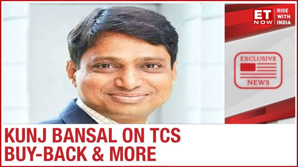 TCS stocks buy-back and valuations discussed | Kunj Bansal to ET Now