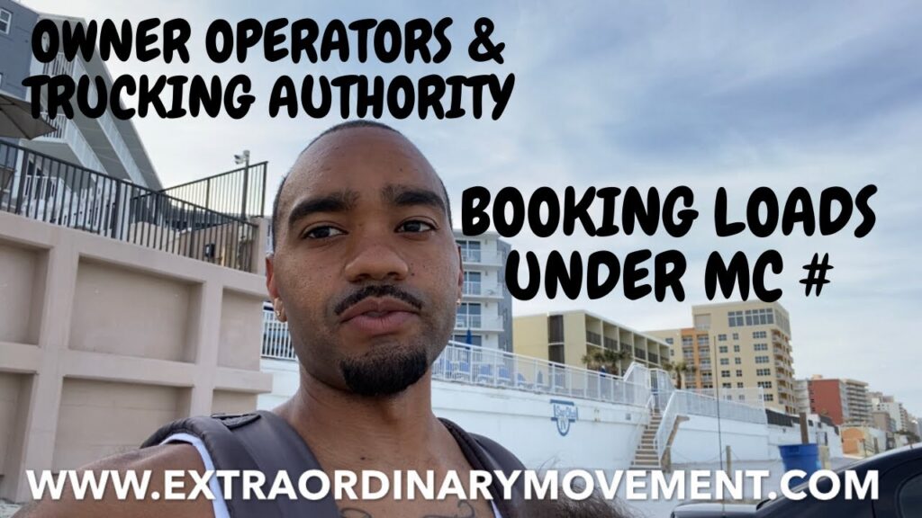 TRUCKING | OWN AUTHORITY | BOOKING LOADS FOR YOUR MC # ONLY | DO NOT BOOK LOADS FOR OTHERS!!!