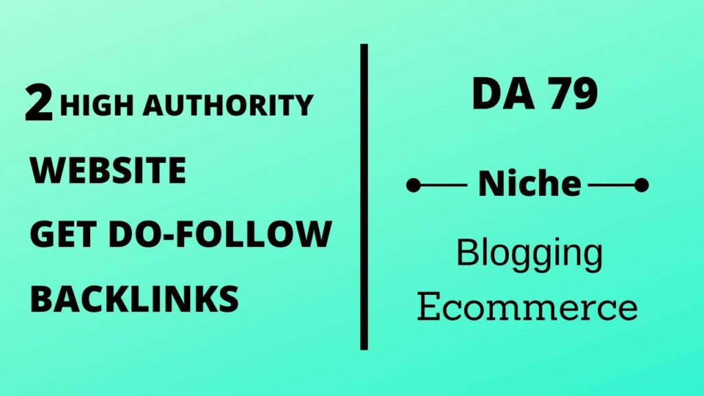Two High Authority Website to Create Backlinks for Free