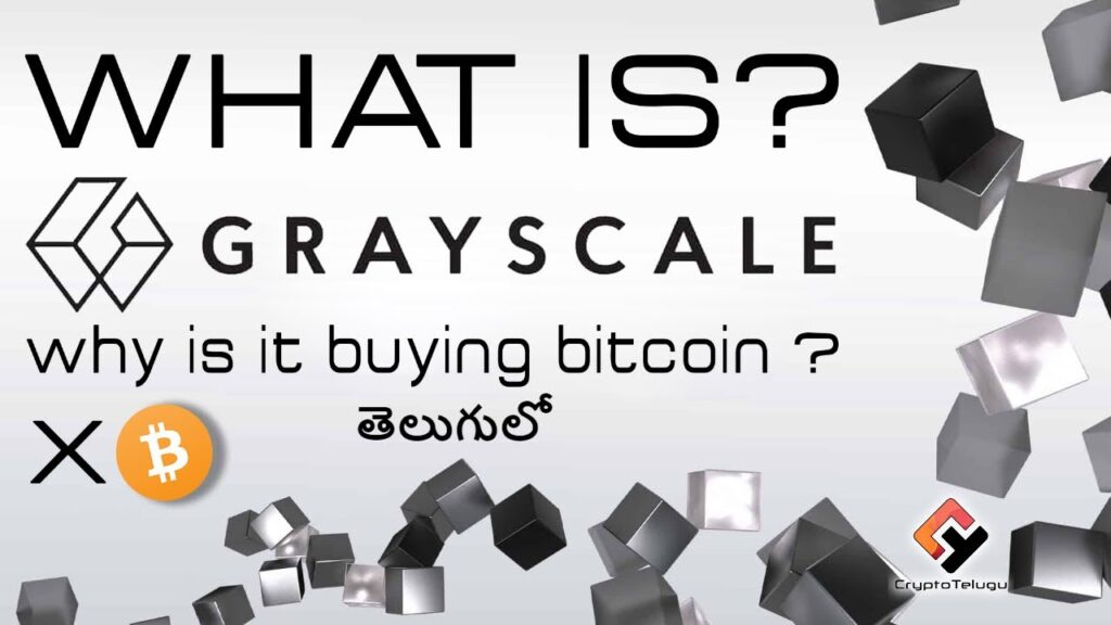 What is Grayscale & Why are They Buying Bitcoin ? Telugu