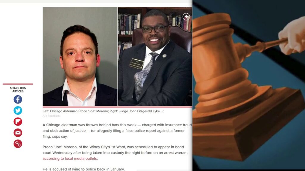 Attorns on the hook: attorney's/judge's arrested by their works in action