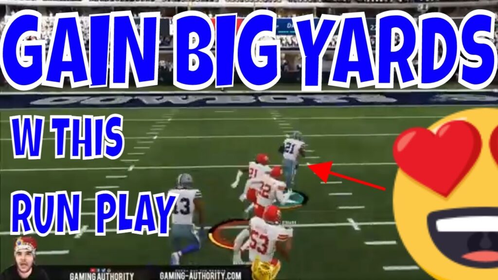 BEST Run Play Madden 21 - Yhe GREATEST Run Play in Madden 21! Gain BIG Yards!!