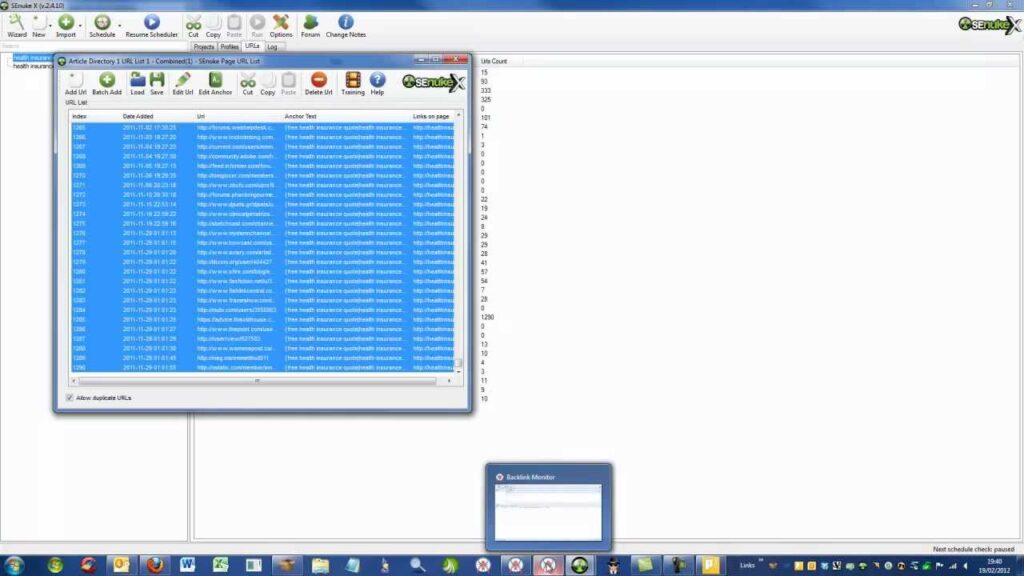 Backlink Monitor - Google Backlink Checker Tool