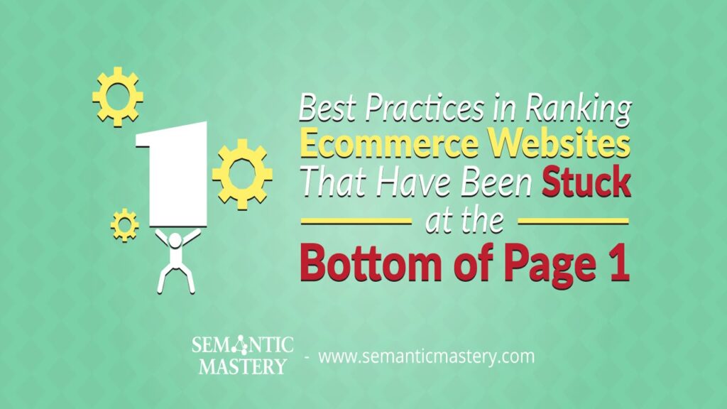 Best Practices in Ranking Ecommerce Websites