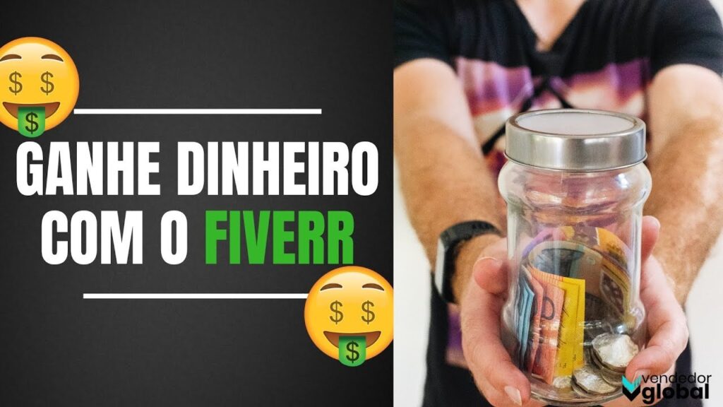 Como Ganhar dinheiro no FIVERR em 2019 | Vendedor Global
