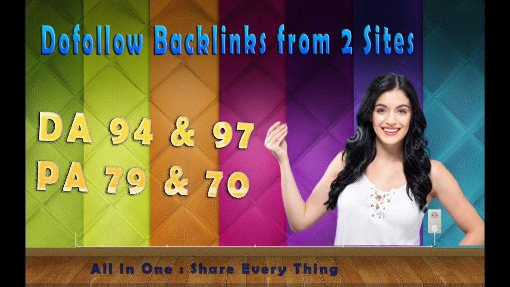 Get Dofollow Backlinks from 2 Sites | High DA PA 2020 | SEO | Search Engine Ranking