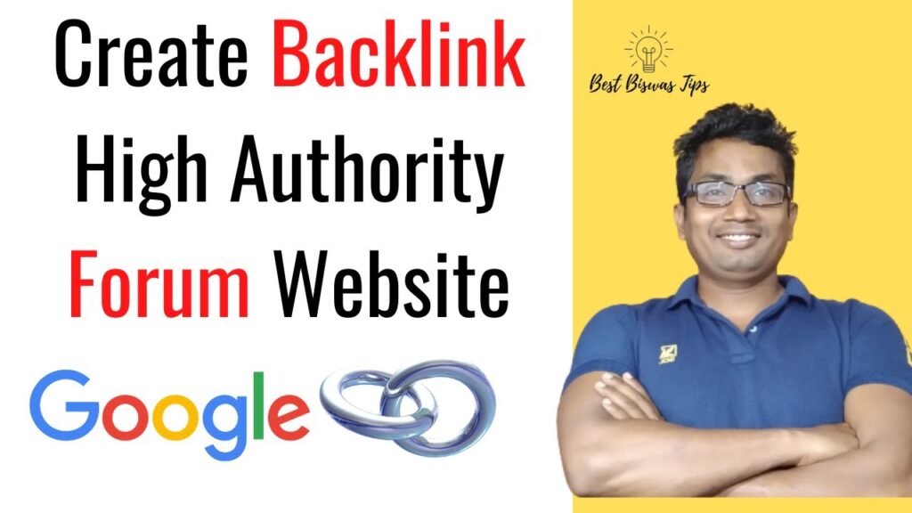 How To Create Backlink High Authority  Forum Website In Hindi