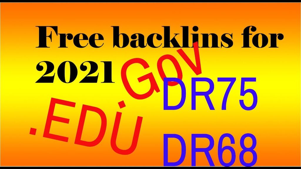 How To Get Free Backlinks 2021 - How to get backlinks FAST and FREE. Never pay for backlinks again.