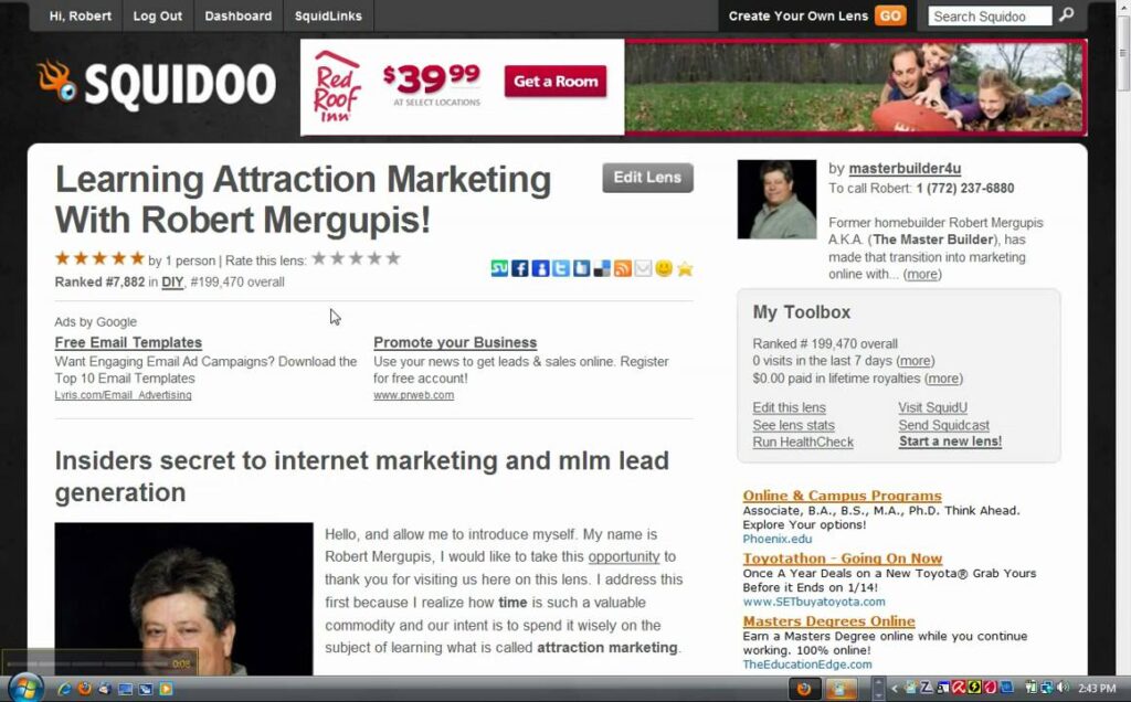 How to create backlinks to your site.