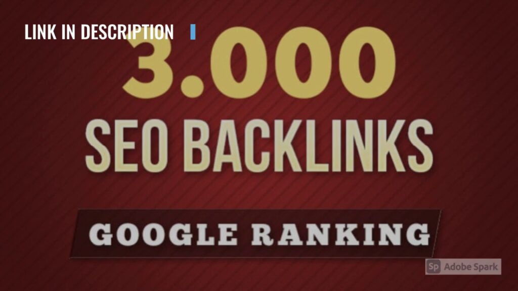 I will build 3000 SEO backlinks for google ranking