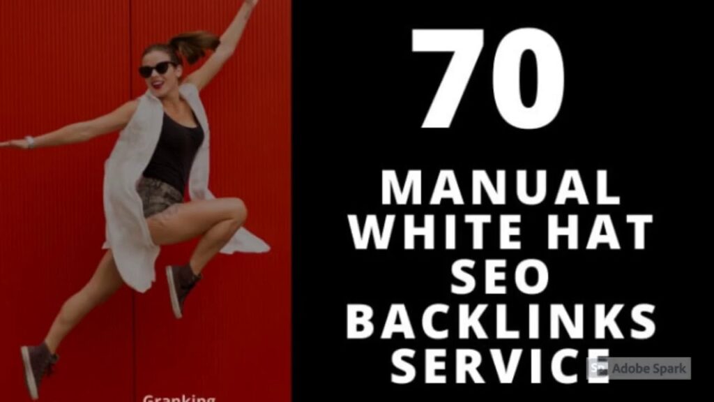 I will create manual white hat SEO backlinks service