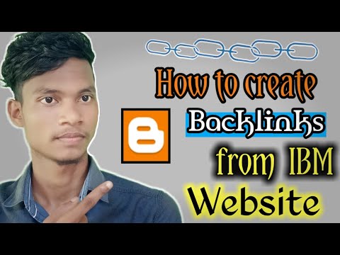 IBM Website से एक High quality dofollow Backlinks कैसे create करें || how to create Backlinks ||