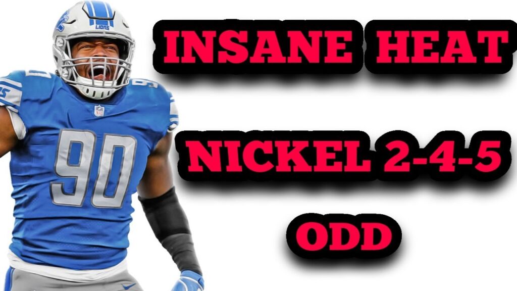 Madden 21 BEST Defensive Scheme - INSANE HEAT!!  NICKEL 2-4-5 ODD! Blitzes and Coverages!