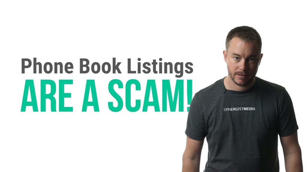 Phone Directory Listing Are a Terrible Scam For Businesses