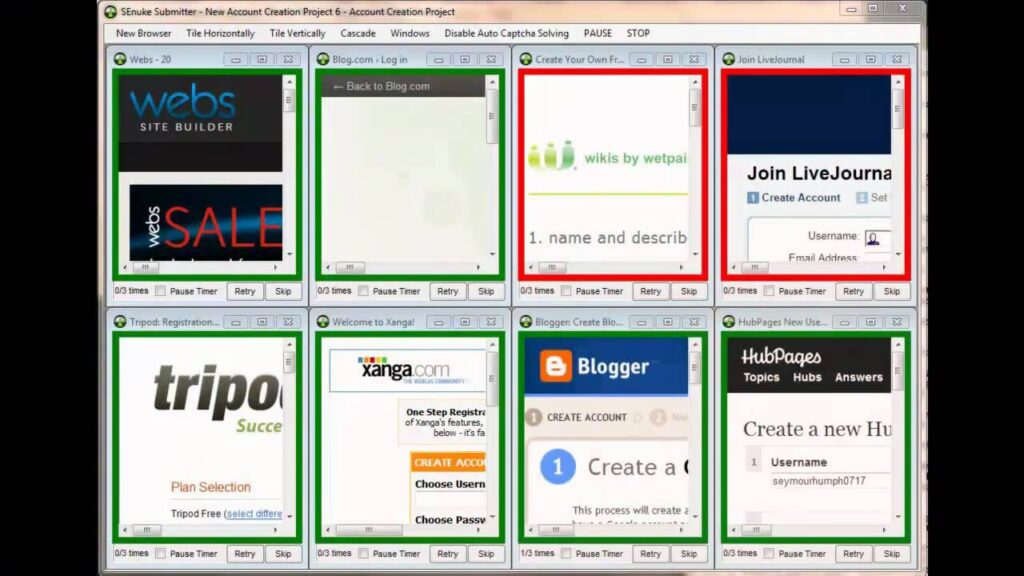 SENuke X 2.0 - Automatic Backlink Software