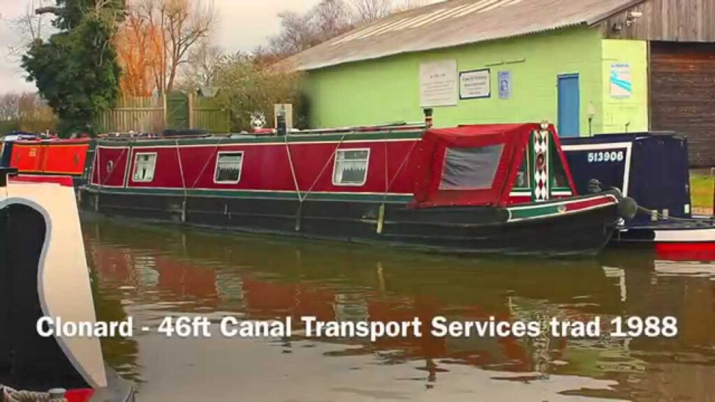 SOLD Clonard - 46ft Canal Transport Services trad 1988
