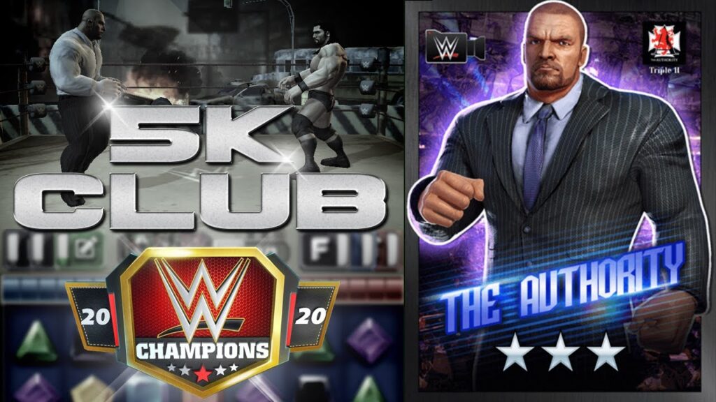 The 5K Club-Triple H-The Authority-WWE Champions