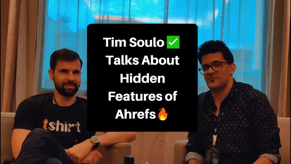 Tim Soulo Sharing Ahrefs Untapped Features To Get Backlinks ✅