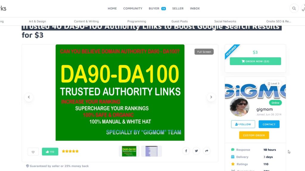 Trusted 40 DA90 100 Authority Links to Boost Google Search Results