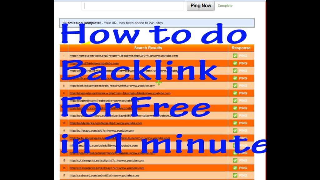 how to backlink for free, free website for backlinks