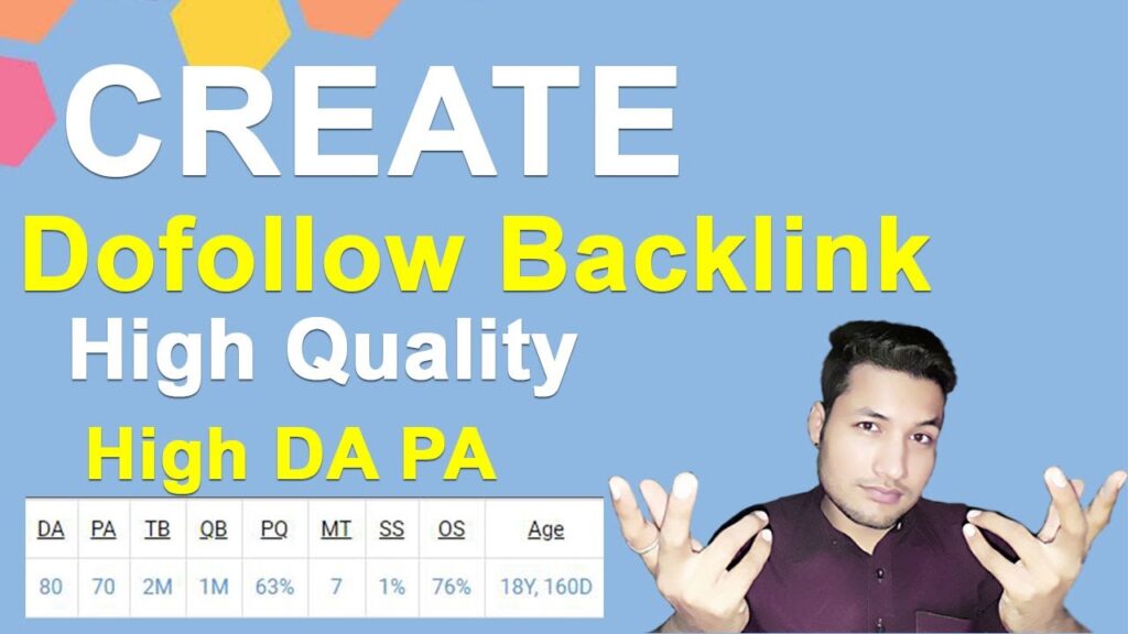 how to create dofollow backlinks (High DA PA)how to create backlinks high quality backlinks in hindi